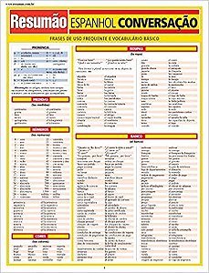 Espanhol Conversacao - Resumao