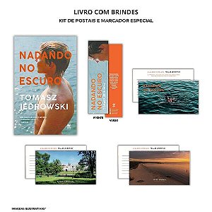 Nadando no Escuro + Marcador + 3 Postais