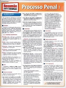 Processo Penal - Vol. 1
