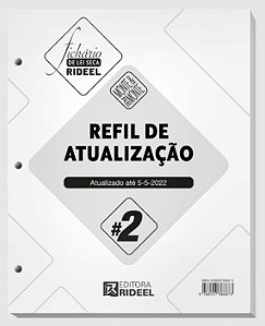 Refil de Atualizacao #2 - Fichario de Lei Seca Rideel - Monte & Remonte
