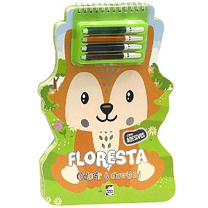Colorir é Divertido! - Floresta