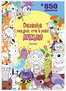 Desenhe, Imagine, Crie e Pinte Animais
