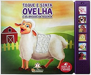 Livro Sonoro com Toque e Sinta: Ovelha