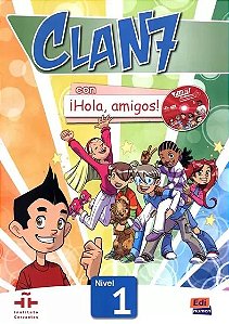 Clan 7 con Hola Amigos 1 Libro + Cd-rom 1e