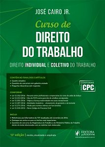 Curso de Direito do Trabalho - Direito Indvidual e Coletivo do Trabalho