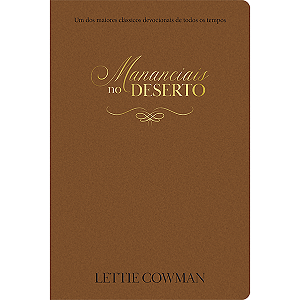 Mananciais no Deserto - Ed. Especial - Capa Couro