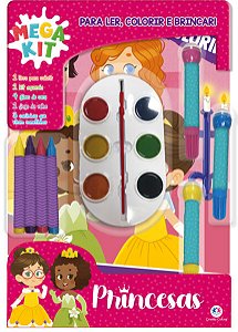 Princesas - Ler, Colorir e Brincar