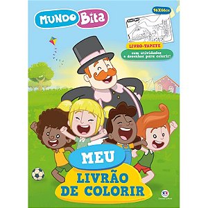 Livro Tapete Mundo Bita - Meu Livrao de Colorir