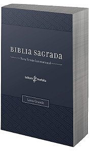 Sua Biblia: Letra Grande Capa Azul