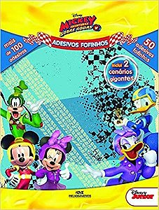 Mickey Aventuras sobre Rodas - Adesivos Fofinhos