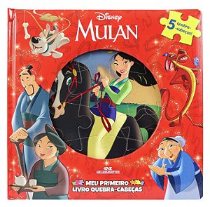 Mulan: Meu Primeiro Livro Quebra-cabecas