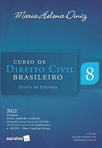 Curso de Direito Civil Brasileiro: Direito de Empresa -  Volume 8