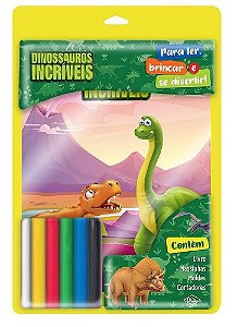 Massinha Divertida: Dinossauros - Blister