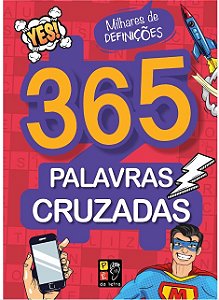 365 Palavras Cruzadas - Capa Vermelha