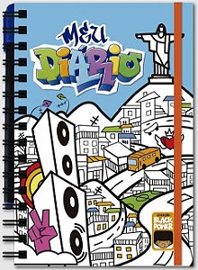 Meu Diario Black Power (azul)