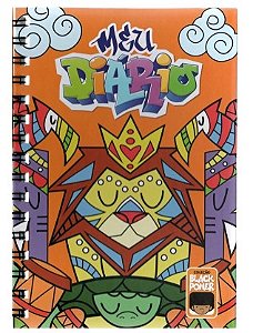 Diario Black Power - Laranja