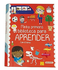 Minha Primeira Biblioteca para Aprender: com 6 Livros