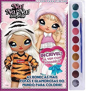 Na! Na! Na! Surprise - Livro para Pintar com Aquarela