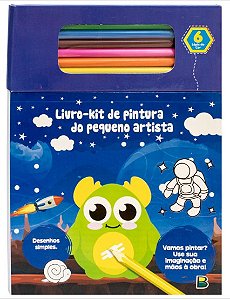 Kit de Pintura do Pequeno Artista: Azul