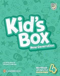 Kids Box New Generation 4 Workbook With Digital Pack American English