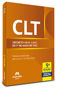 Clt Decreto-lei N. 5.452, de 1 de Maio de 1943