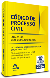 Codigo de Processo Civil: Lei N. 13.105, de 16 de Marco de 2015