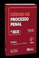 Codigo de Processo Penal - Cpp de Bolso - 2024