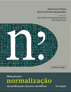 Manual para Normalizacao de Publicacoes Tecnico-cientificas