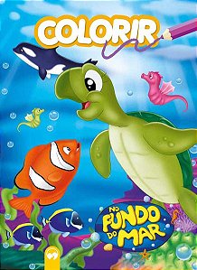 Explosão de Cores: no Fundo do Mar