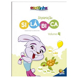 Separacao Silabica: Vol.4 (escolinha Todolivro)