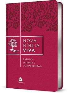 Nova Biblia Viva: Estudo, Leitura Compre. - Flores