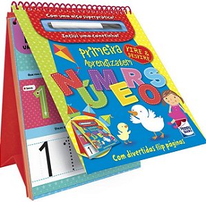 Primeira Aprendizagem Numeros: Vire & Desvire