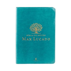 Biblia de Estudo Max Lucado - Capa Verde