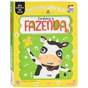 Livro Quebra-cabeca Palito: Conheca a Fazenda