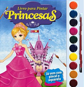 Princesas: Livro para Pintar