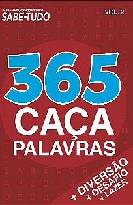 Almanaque Passatempo: Sabe Tudo - 365 Caca Palavras: Volume 2
