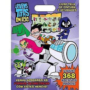 Jovens Titas Livro Tela de Pintura e Atividades