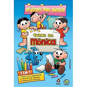 Turma da Monica Atividades para Divertir