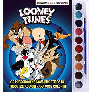 Looney Tunes Livro para Pintar com Aquarela