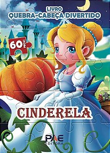Livro Quebra-cabeca Divertido - Cinderela