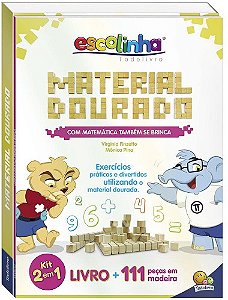 Com Matematica Tambem se Brinca: Material Dourado, a Capa Pode Variar