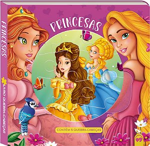 Princesas - Livro Quebra-cabecas