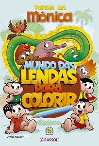Turma da Monica - Mundo das Lendas para Colorir