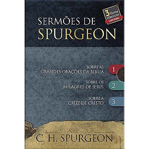 Box 2 - Sermoes de Spurgeon - 3 Livros