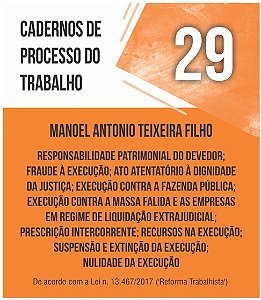 Cadernos de Processo do Trabalho - Vol.29