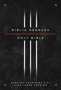 Biblia Bilingue, Portugues (acf) - Ingles (kjv) - Capa Dura, Leitura Perfei