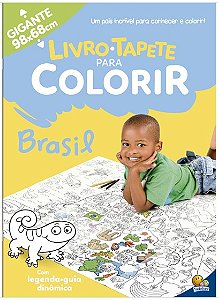 Livro-tapete para Colorir: Brasil
