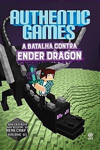 Authenticgames - a Batalha contra Ender Dragon - Vol. Iii + Game Exclusivo