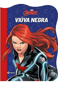 Livro Recortado Marvel - Viúva Negra