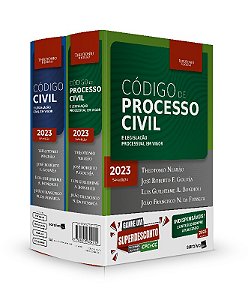 Combo Tn: Codigo Civil e Codigo Processo Civil